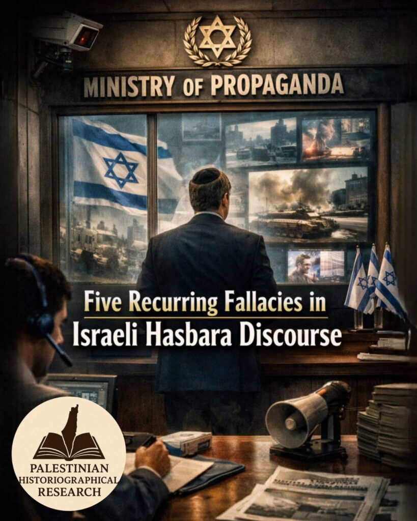 Israeli Hasbara Five Recurring Fallacies in Israeli Hasbara Discourse